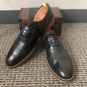 Johnston and Murphy Conrad cap toe Oxford Mens size 10.5